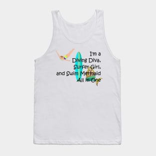 Diving Diva Tank Top